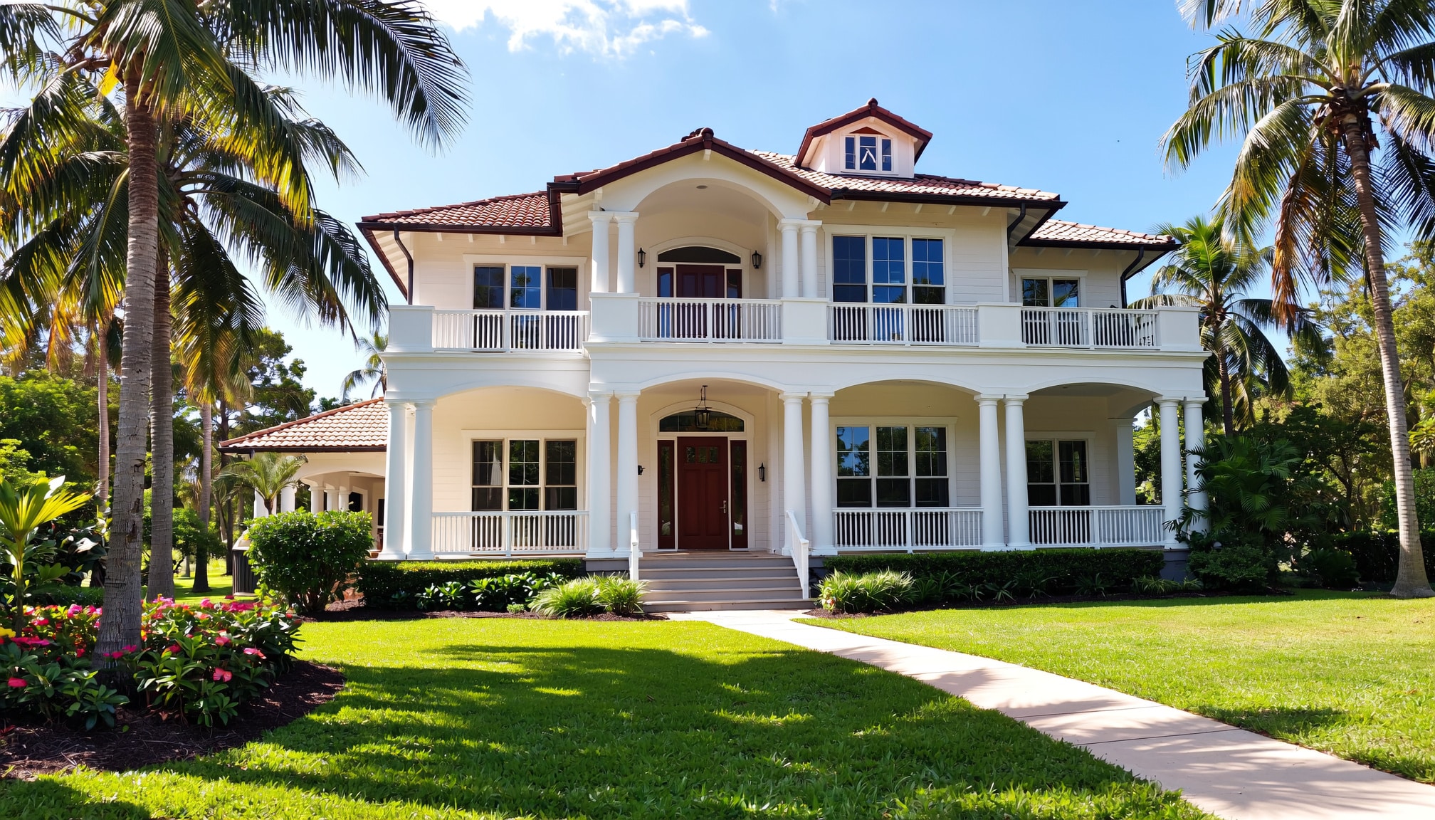 Melbourne, FL with seamless rain gutters